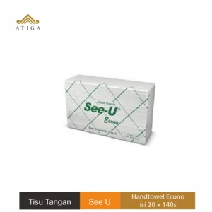 See U Tisu Handtowel Econo Green 140s isi 20