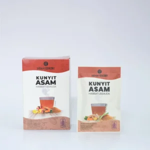 Traditional Herbal Drink | Kunyit Asam Habbatussauda | @ 25 GRAM (ISI 5 SACHET PER BOX)