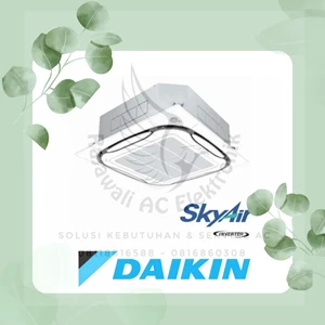 AC CASSETTE ROUND FLOW DAIKIN SCFC 100 DYRL KAP. 4 PK INVERTER STANDARD R32 