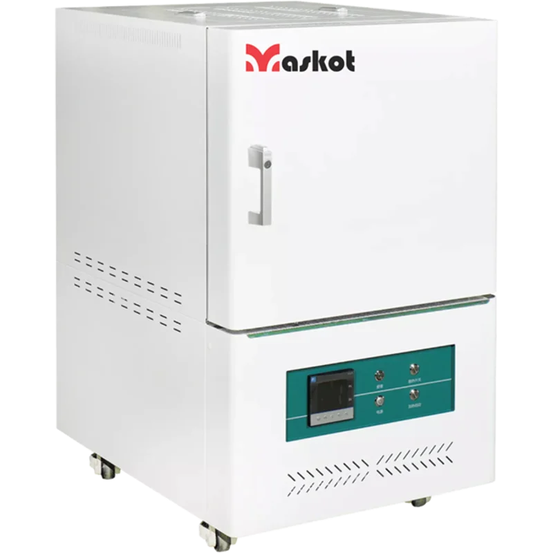 1600 Celcius Keramik Muffle Furnace 4 Liter Maskot HTF 1600 4 L