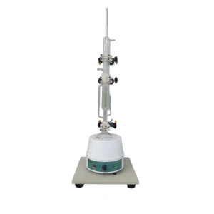 Soxhlet Glass Apparatus Tungku Pemanas Analog 250 ml 