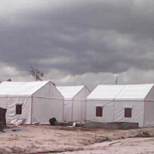 Tenda Pengungsi Putih Ukuran 20 Meter 