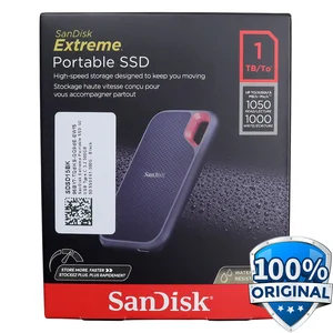SanDisk Extreme Portable SSD V2 USB Type C 3.2 1TB - SDSSDE61-1T00