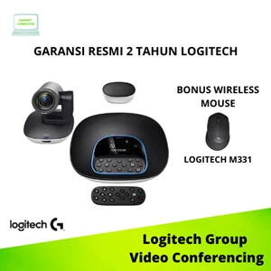 Logitech Group Video Conferencing System ORIGINAL DAN GARANSI RESMI - Group + Bonus