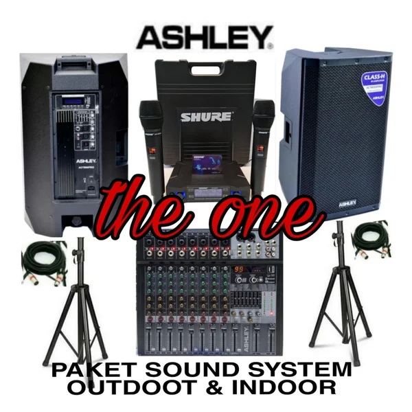 PAKET SOUND SYSTEM ASHLEY BUAT OUTDOOR DAN INDOOR - PAKET 
