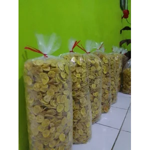 Snack Keripik Pisang Bentuk Koin Kemasan 1kg