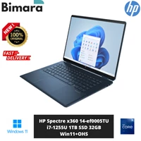 Laptop PC Desktop HP Spectre x360 14-ef0005TU i7-1255U 1TB SSD 32GB Win11+OHS