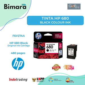 TINTA PRINTER HP 680 BLACK