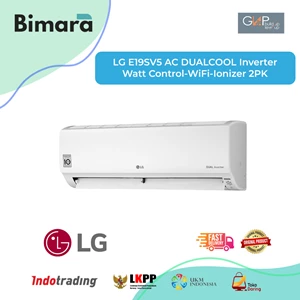 LG E19SV5 AC DUALCOOL Inverter Watt Control-WiFi-Ionizer 2PK