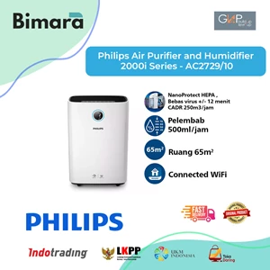 Philips Air Purifier and Humidifier 2000i Series - AC2729/10