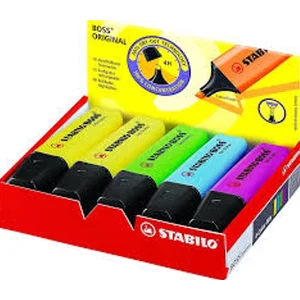 Stabilo Boss Campuran Warna 10 pcs