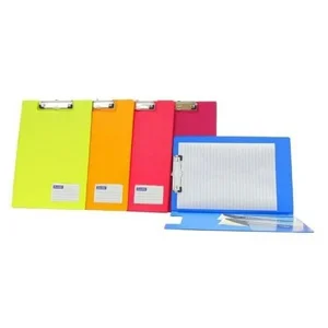 Papan Absensi Provos / Papan Jalan Clipboard Plastik Bantek Folio (Biru)