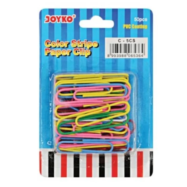 Klip Kertas / Paper Clip Joyko Warna - Warni