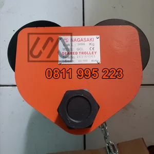 PLAIN TROLLEY HOIST / MANUAL TROLI Kapasitas 3 Ton