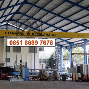 Fabrikasi Single Girder Hoist 5 Ton