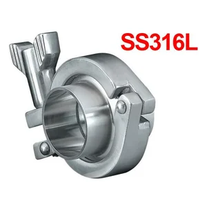 clamp ferrule stainless steel sanitary 304 316l