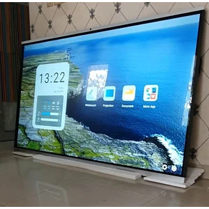 layar lcd interaktif smart android 13.0 writeboard touch screen 75 inch