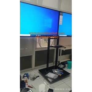 video conference standing bracket tv