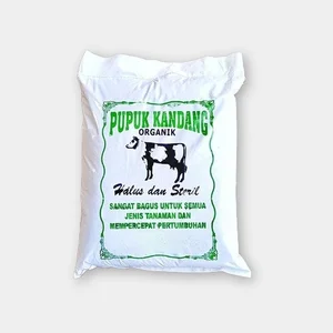 PUPUK KANDANG SAPI HIJAU ORGANIK HALUS STERIL