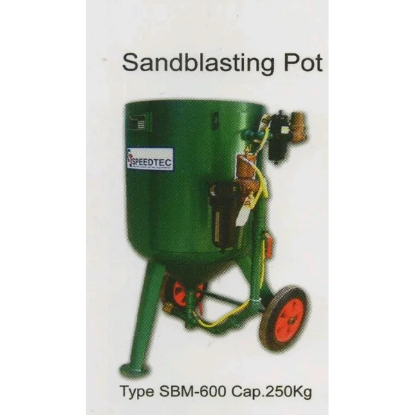 Sanblasting Pot (Sandpot) Type SBM-600 cap 250kg alat mekanik lainnya