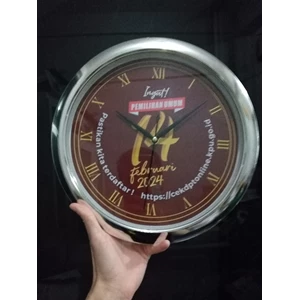 Jam Dinding Promosi Jam Custom Untuk Souvenir 