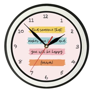 Jam Dinding Custom Kata-kata Bijak