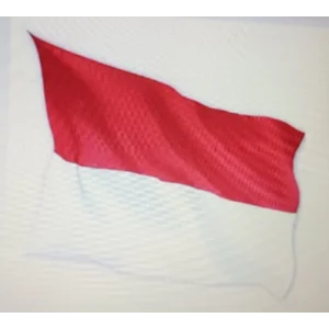 Kain Satin Bendera Merah Putih Bahan Sinwas ukuran 90 cm x 60 cm