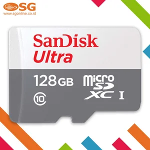 MEMORY CARD MICRO SD SANDISK 128GB ULTRA - GARANSI RESMI