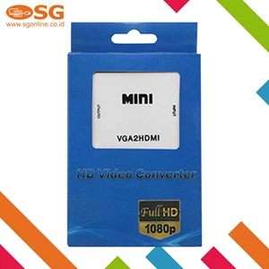 DISPLAY ADAPTER - CONVERTER VGA TO HDMI - MINI