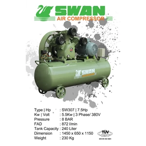 Kompresor Angin SWAN SW307 (7.5HP)