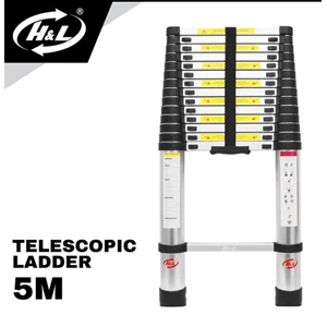 Tangga Lipat Teleskopik H&L 5.0 Meter