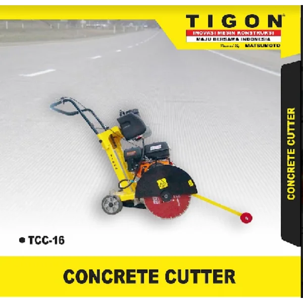 concrete cutter/pemotong beton TIGON TCC 16