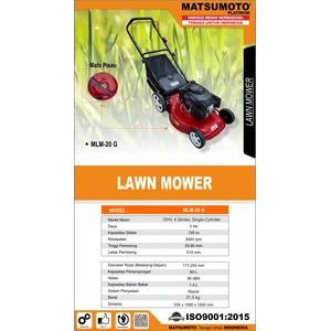 Mesin Potong Rumput Dorong " Matsumoto" 4 Hp MLM-20