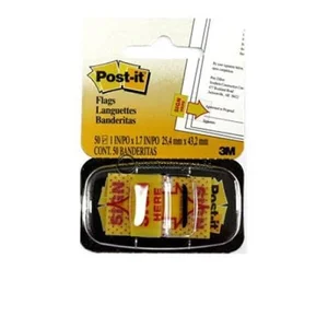 Post it Sign Here 3M 680-9 