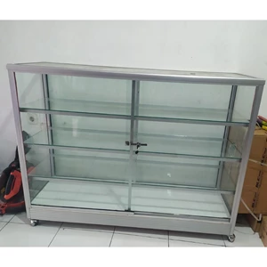 Glass Showcase Size 200cm x 100cm