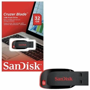 ORIGINAL SANDISK FLASHDISK 32GB CRUZER BLADE CZ50 USB FLASH DISK 32 GB
