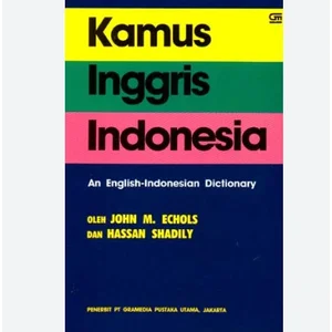 Kamus Inggris - Indonesia Hasan Sadili