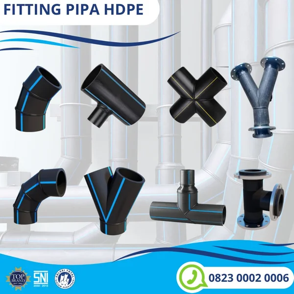 Sambungan Pipa Hdpe Elbow Segmented 90 Derajat