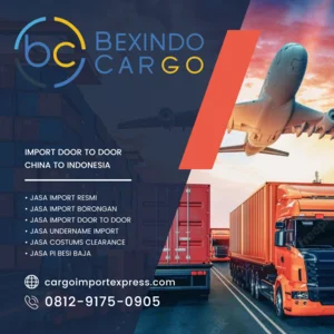 Jasa Freight Forwarder Import Door to Door Panel Surya