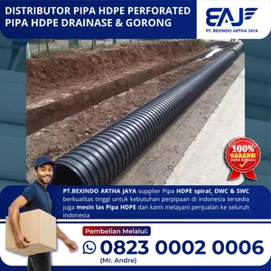 Pipa Hdpe Perforated termurah di jakarta