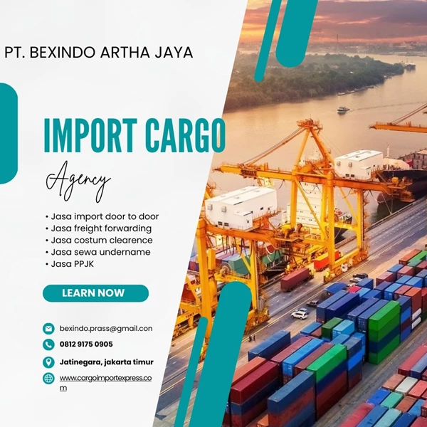 jasa import barang china ke indonesia murah forwarder china By PT. Bexindo Artha Jaya