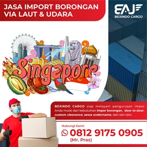 jasa freight forwarder import sparepart mobil dari singapore By PT. Bexindo Artha Jaya