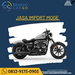 Forwarder jasa import motor sport bekas dari china By Bexindo Artha Jaya