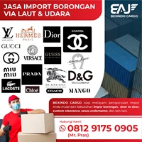 Jasa Freight forwarder import barang branded dari usa bebas pajak By Bexindo Artha Jaya