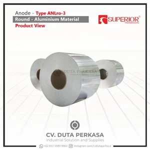 Anode Type ANLro-3 Round Aluminium Material Duta Perkasa