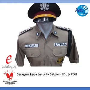 Seragam kerja Security Satpam PDL & PDH / Seragam Security