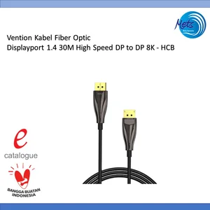 Vention Kabel Fiber Optic Displayport  30M High Speed DP to DP 8K  HCB / Kabel Fiber Optik