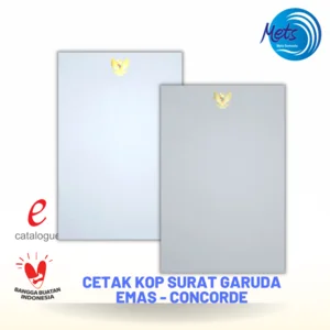 Cetak Kop Surat Garuda Emas Kertas Concorde - Kertas Lainnya
