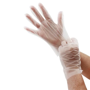 Plastic Gloves 1 pack of 100 pcs
