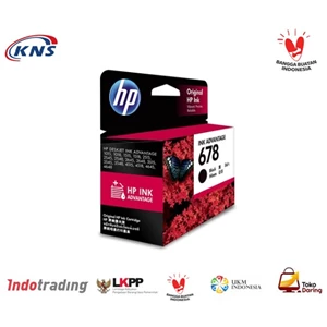 Tinta Printer HP 678 Black Cartridge CZ107AA
